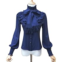 プトマヨ　PUTUMAYO ネクタイリボン付きブラウス　ロリータ　ロリータパンク プトマヨ PUTUMAYO ネクタイリボン付きブラウス ロリータ